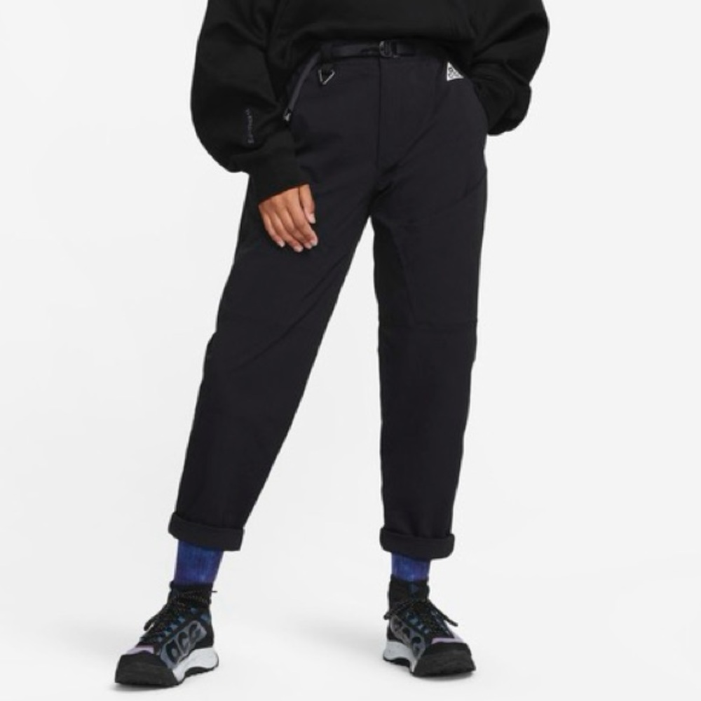 Nike ACG Women's Small Mid-Rise Hiking Trouser Pants Black FD5211-010 Gorpcore
